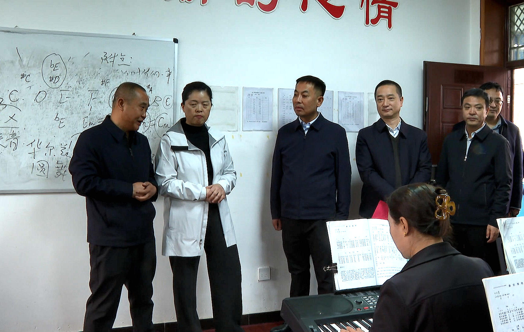 陕西老年大学来黄陵调研老干部工作